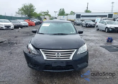 2013 Nissan Sentra S из США, поврежденный, VIN 3N1AB7AP4DL776842